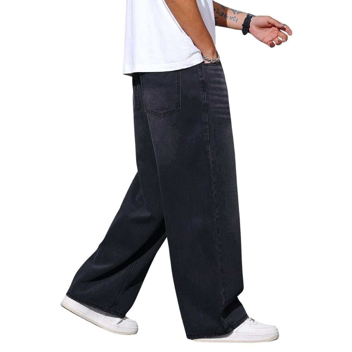 Men’s Y2K Wide Leg Baggy Jeans