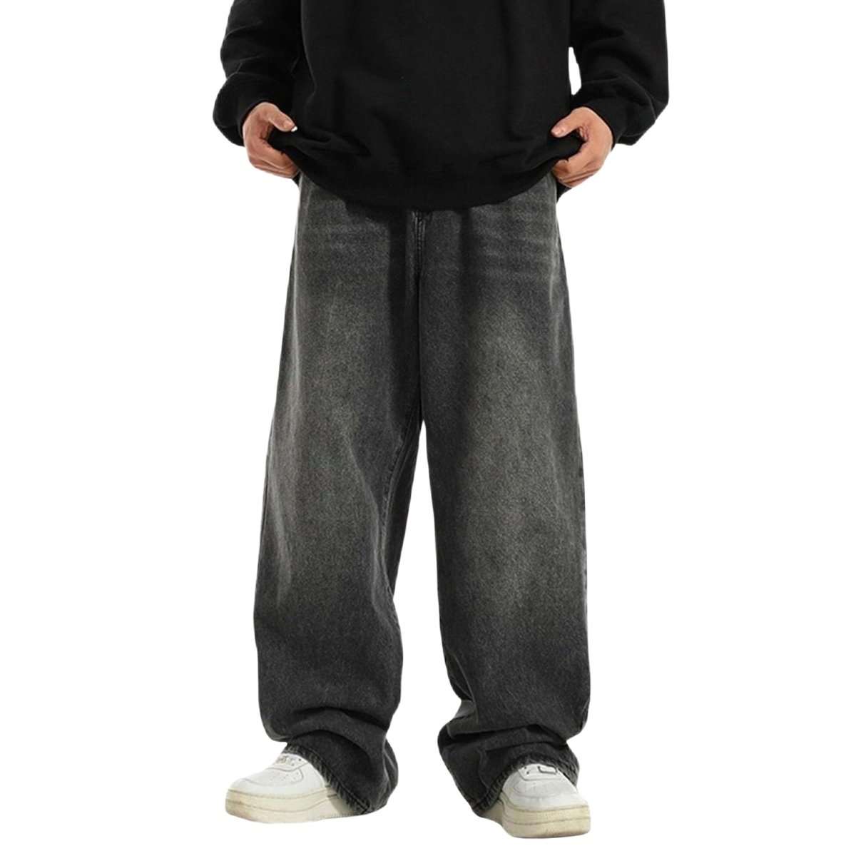 Men’s Y2K Baggy Wide Leg Jeans