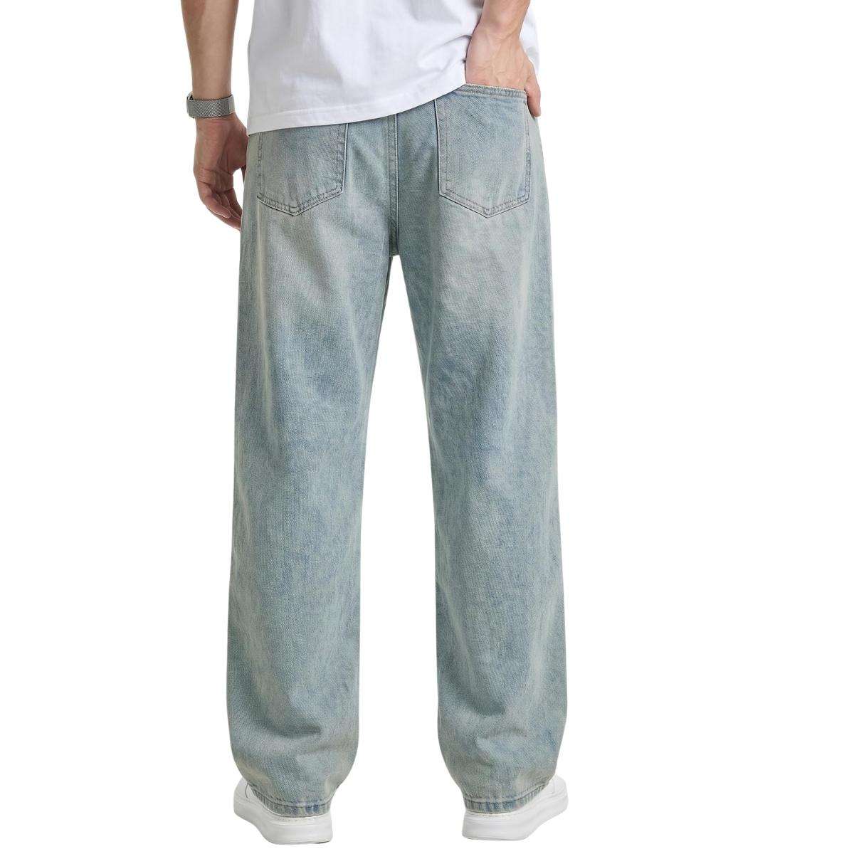 Men’s Y2K Wide Leg Loose Fit Vintage Carpenter Streetwear Jeans