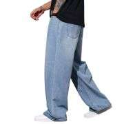Men’s Y2K Wide Leg Baggy Jeans
