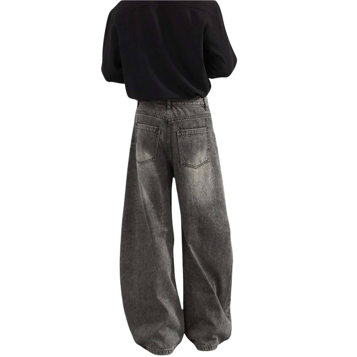 Men’s Y2K Baggy Wide Leg Jeans