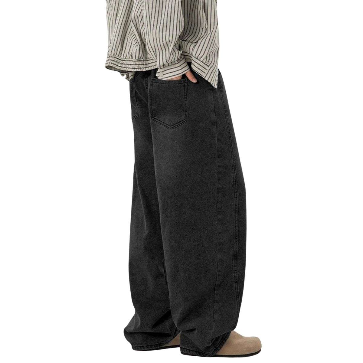 Men’s Y2K Baggy Wide Leg Jeans