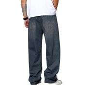 Men’s Y2K Wide Leg Baggy Jeans
