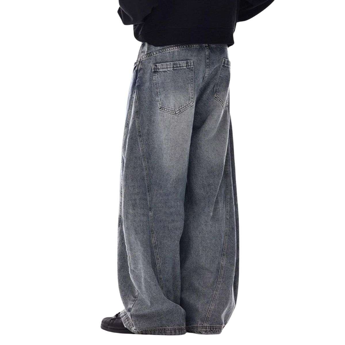 Men’s Y2K Baggy Wide Leg Jeans