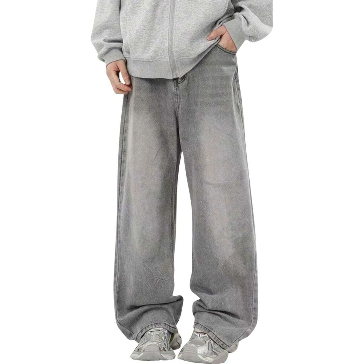Men’s Y2K Baggy Wide Leg Jeans