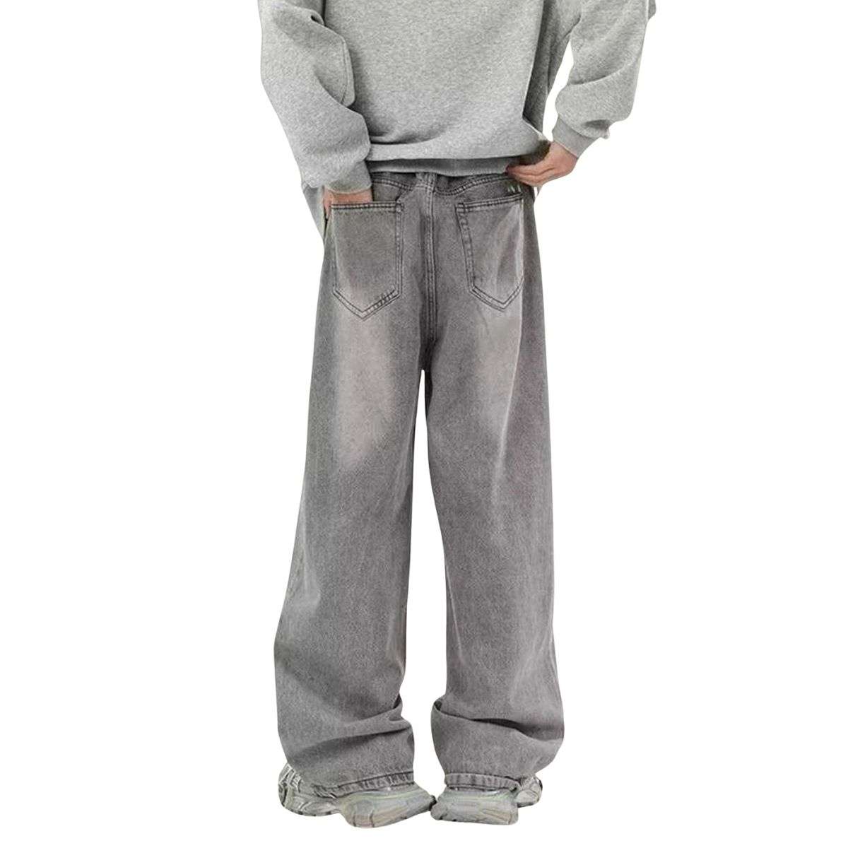 Men’s Y2K Baggy Wide Leg Jeans