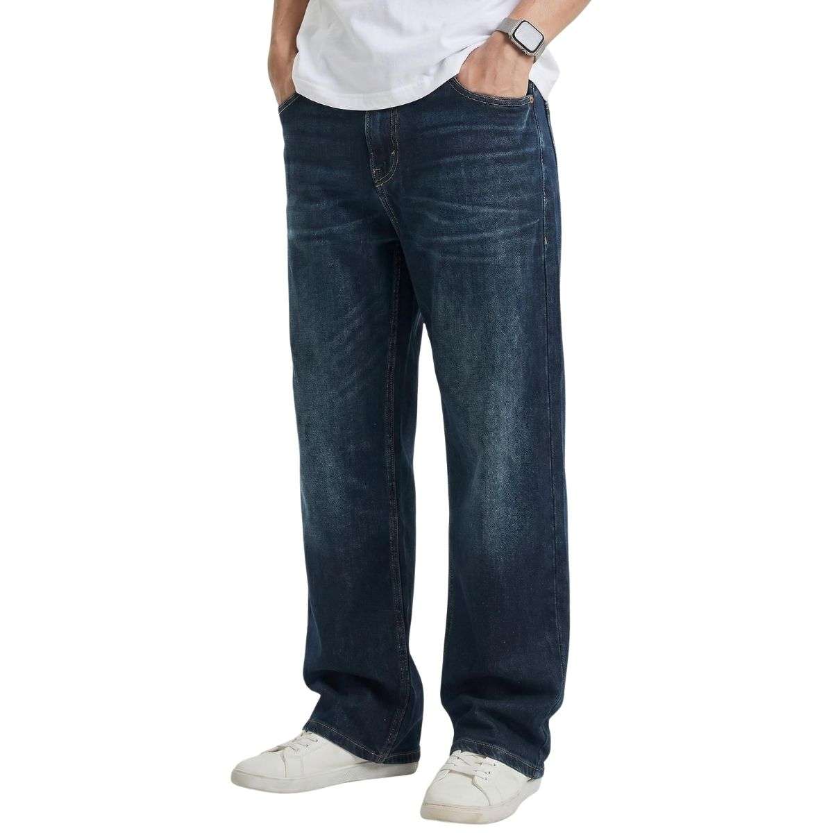 Men’s Y2K Wide Leg Loose Fit Vintage Carpenter Streetwear Jeans