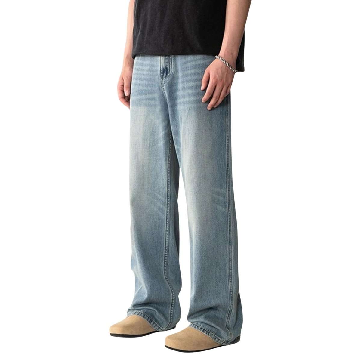 Men’s Y2K Baggy Wide Leg Jeans