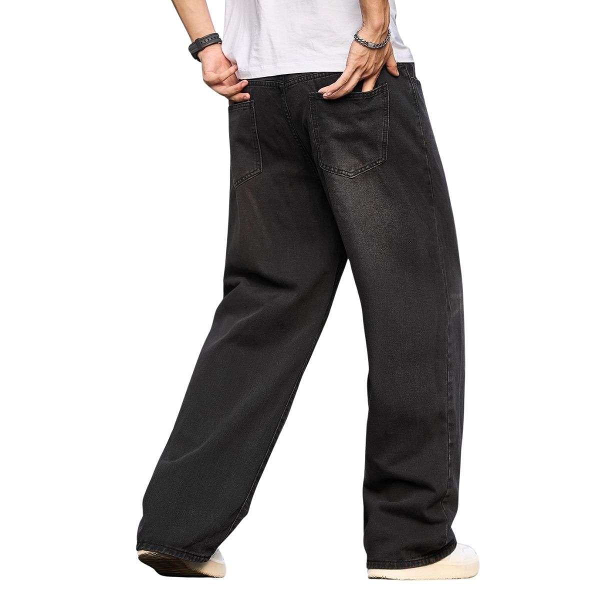 Men’s Y2K Wide Leg Baggy Jeans