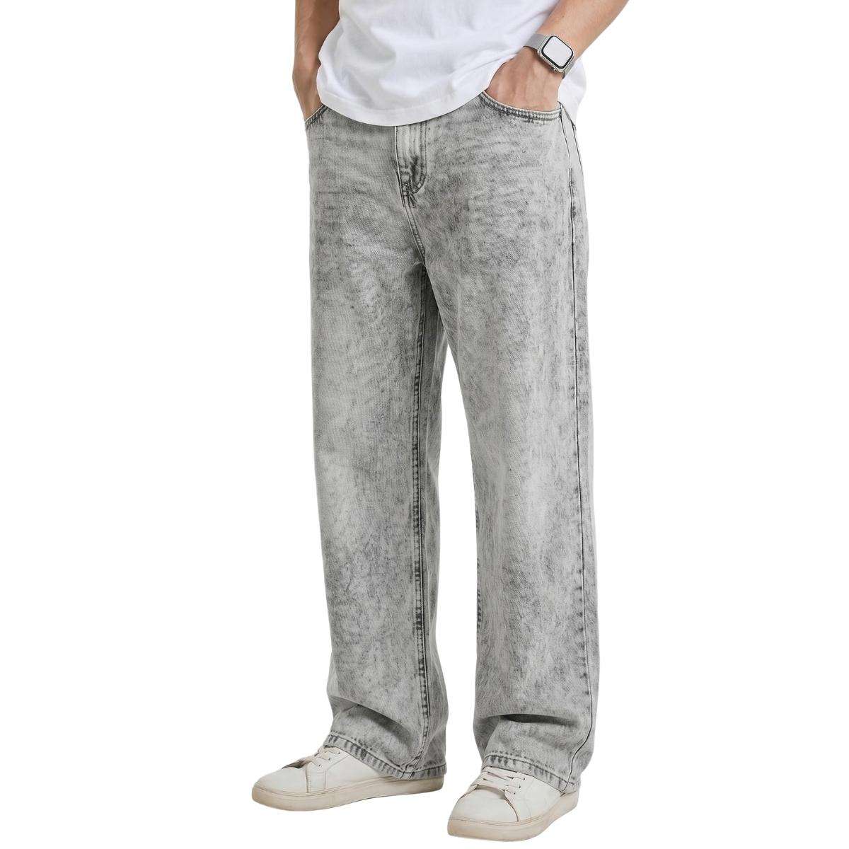 Men’s Y2K Wide Leg Loose Fit Vintage Carpenter Streetwear Jeans