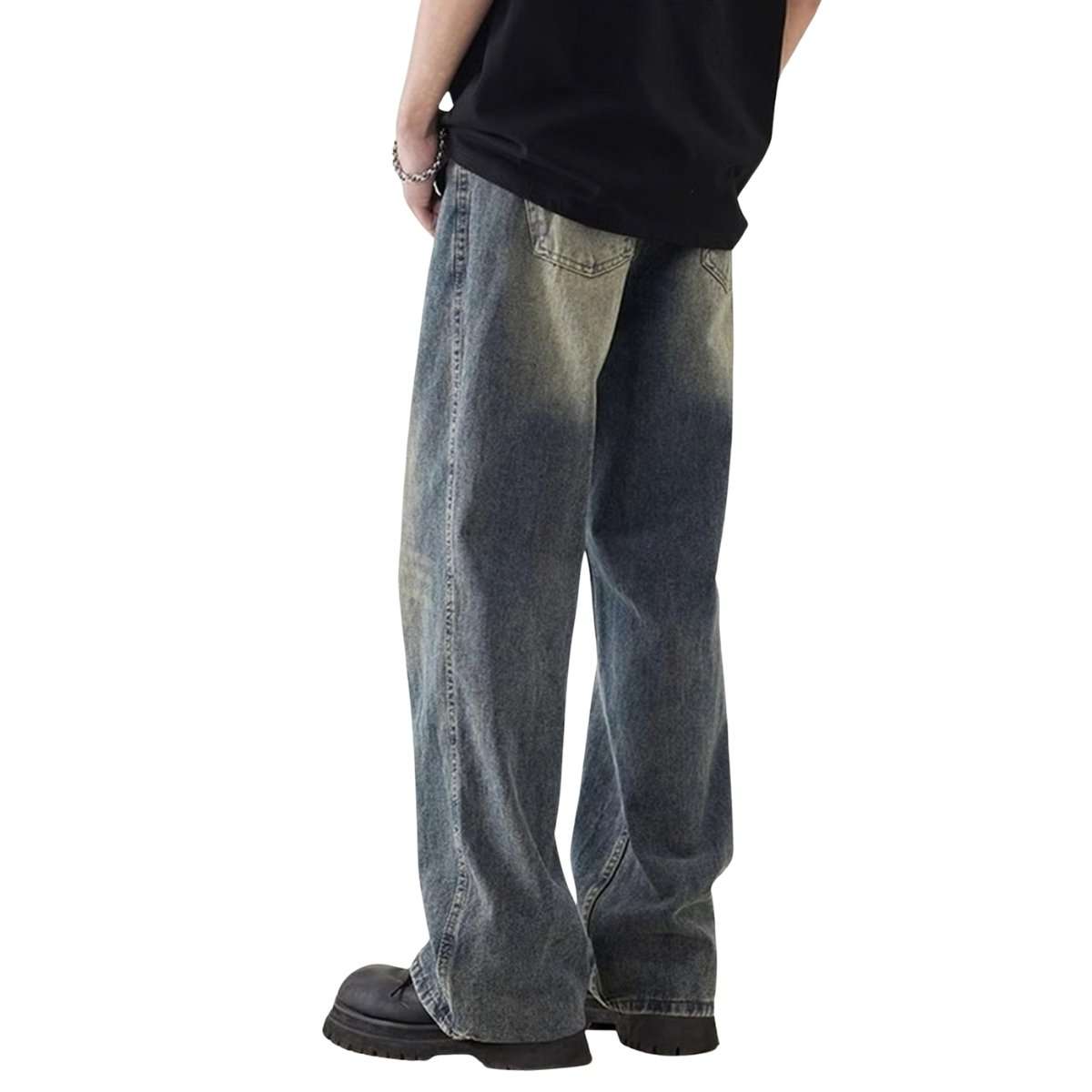 Men’s Y2K Baggy Wide Leg Jeans