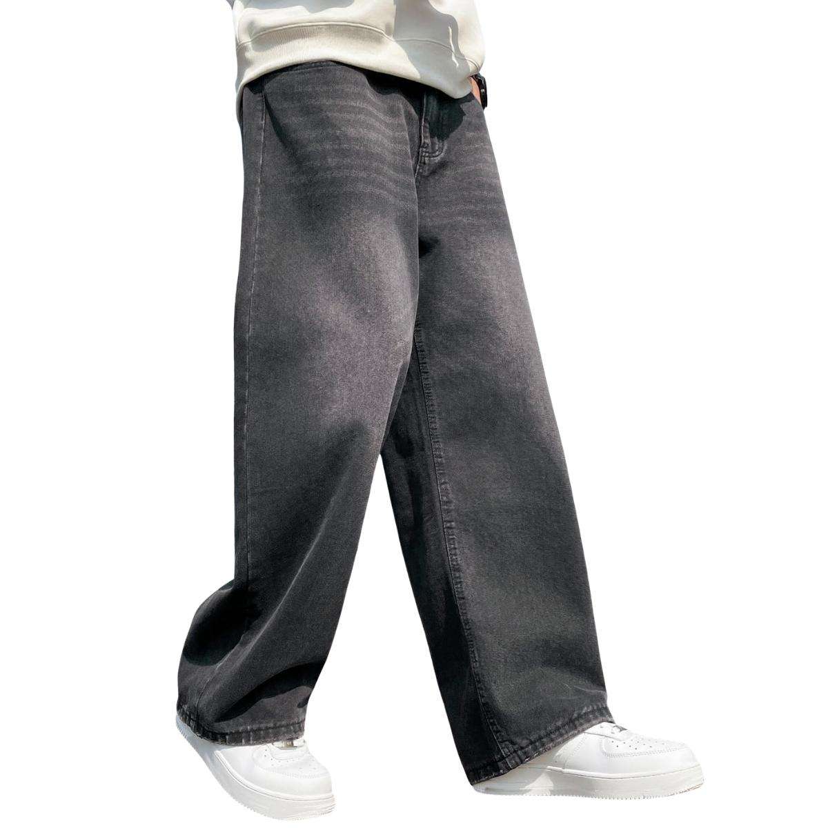 Men’s Y2K Wide Leg Baggy Jeans