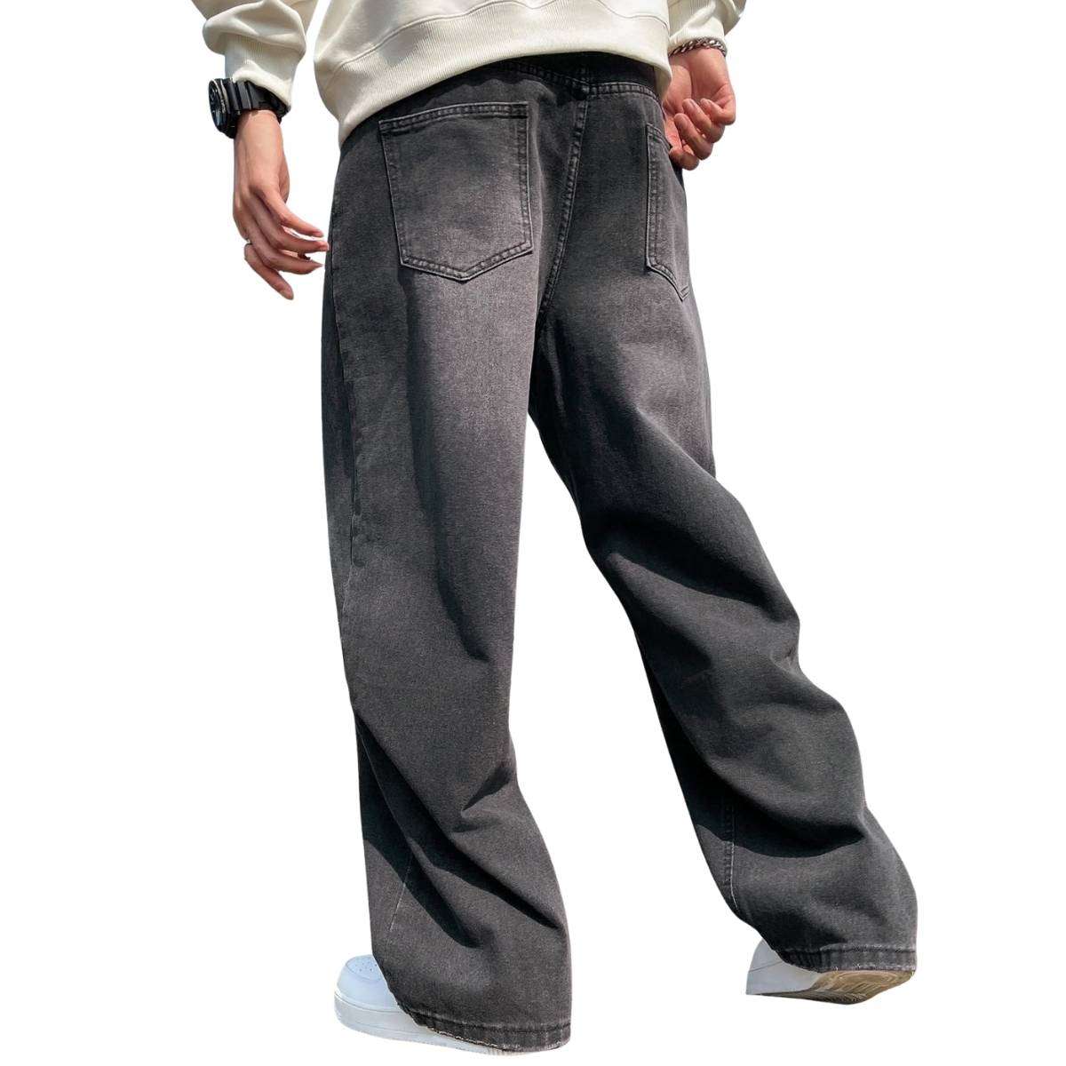 Men’s Y2K Wide Leg Baggy Jeans