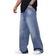 Men’s Y2K Wide Leg Baggy Jeans
