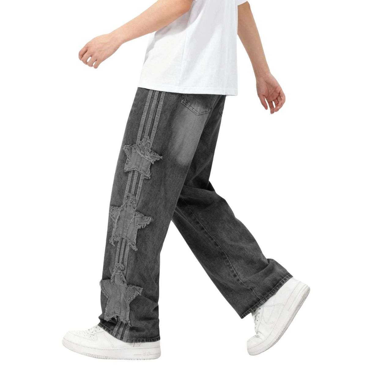 Men’s Y2K Baggy Wide Leg Jeans