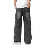 Men’s Y2K Baggy Wide Leg Jeans