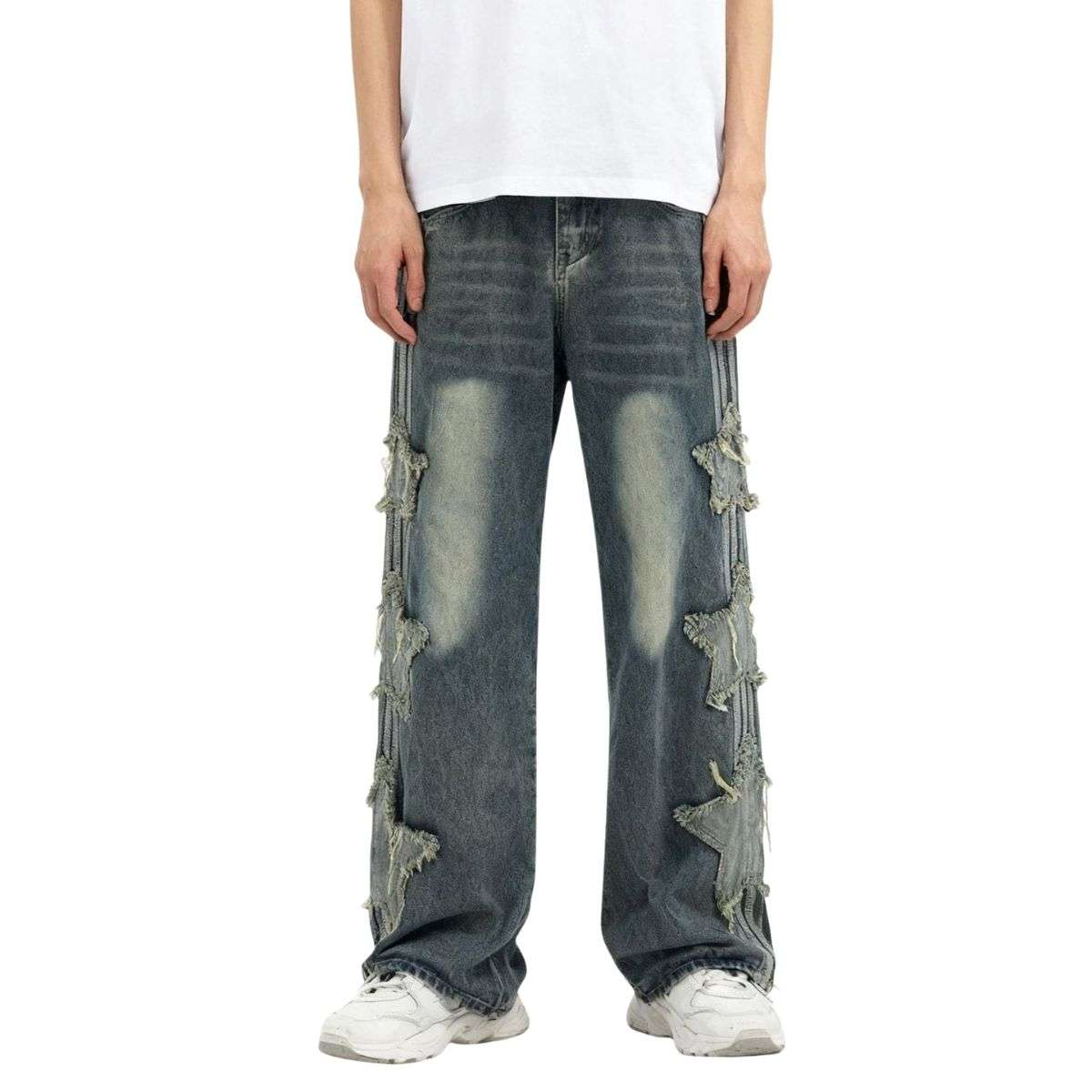 Men’s Y2K Baggy Wide Leg Jeans
