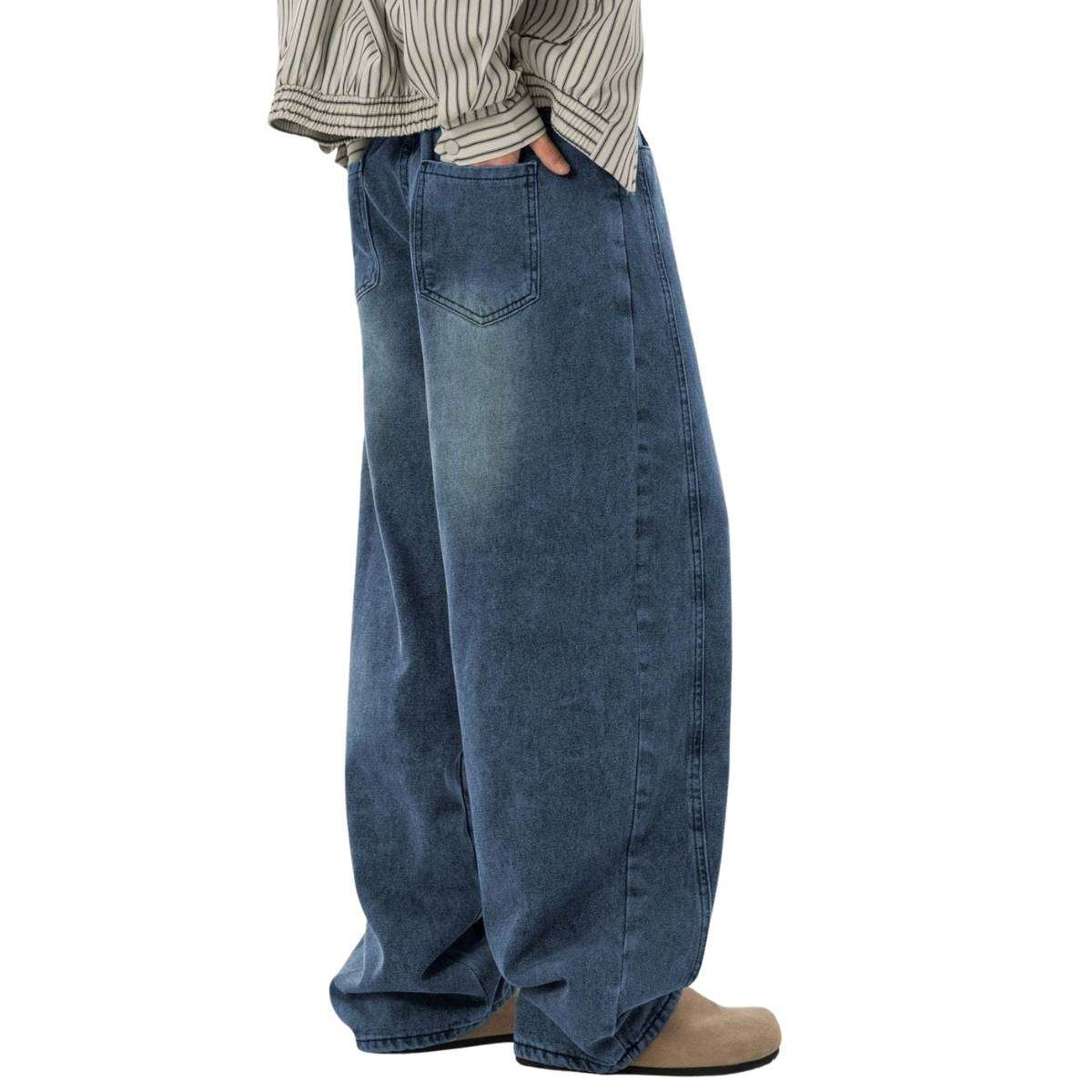 Men’s Y2K Baggy Wide Leg Jeans