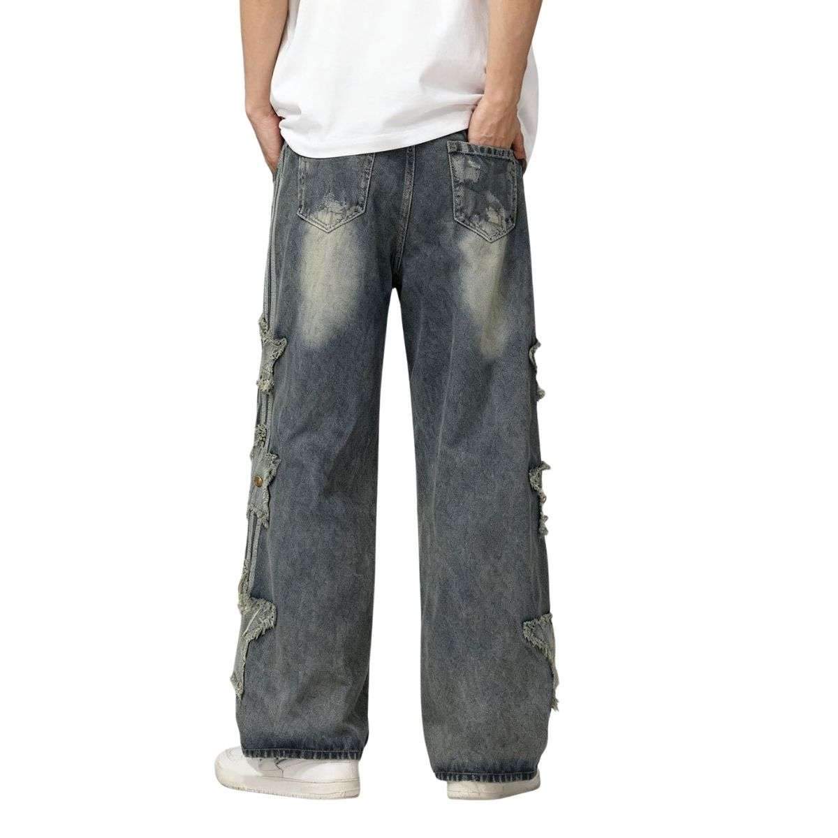 Men’s Y2K Baggy Wide Leg Jeans