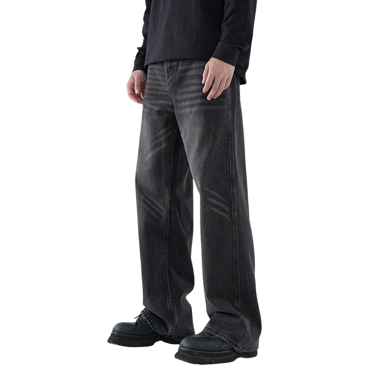 Men’s Y2K Baggy Wide Leg Jeans