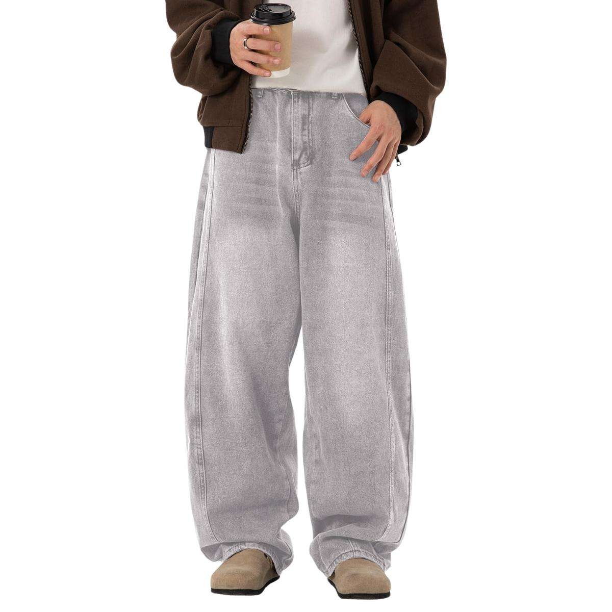 Men’s Y2K Baggy Wide Leg Jeans