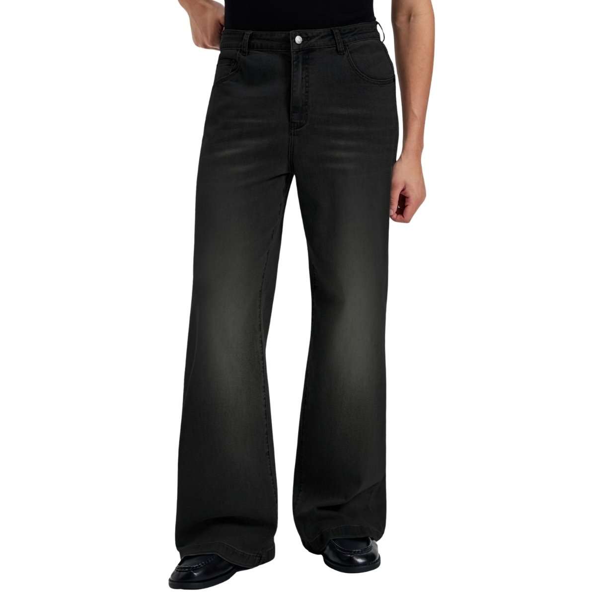 Men’s Baggy Bootcut Jeans