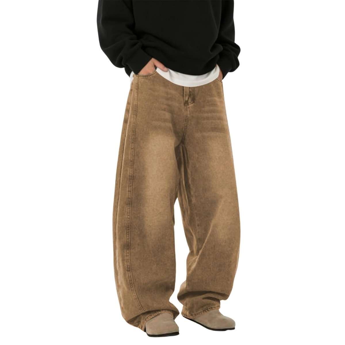 Men’s Y2K Baggy Wide Leg Jeans